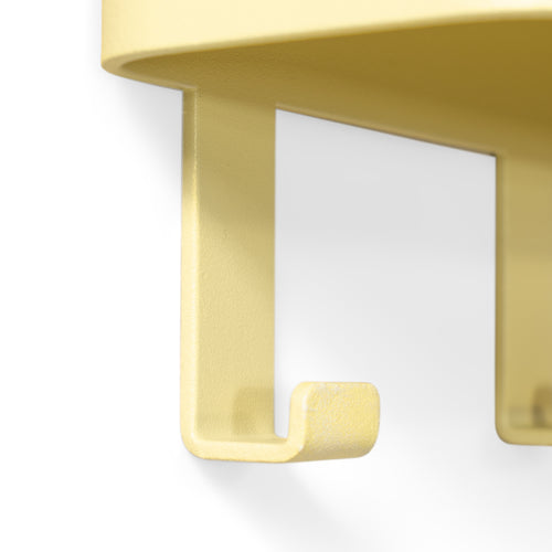 Spinder Design kapstok Dax Play 3 - Butter Yellow - 3 haken - Exclusief voor vtwonen! - vtwonen shop
