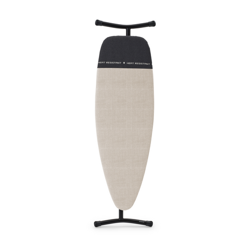 Brabantia Stoombord en strijkplank D, 135x45 cm, hittebestendige parkeerzone - Denim Grey