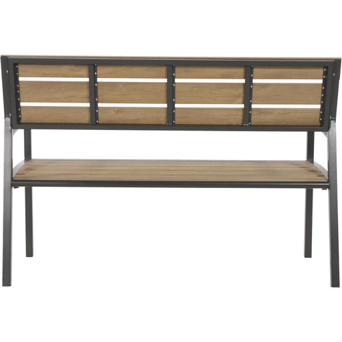 Lesli Living loveseat Arezzo - zwart - 120x56x85,5cm