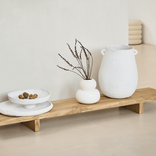 Urban Nature Culture decoratieve pot Orecchi White - Ø 34x45cm - vtwonen shop