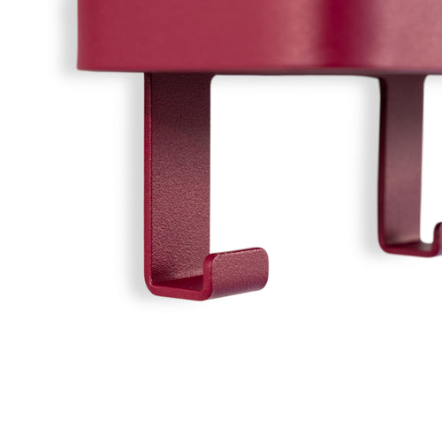 Spinder Design kapstok Dax Play 7 - Burgundy - 7 haken