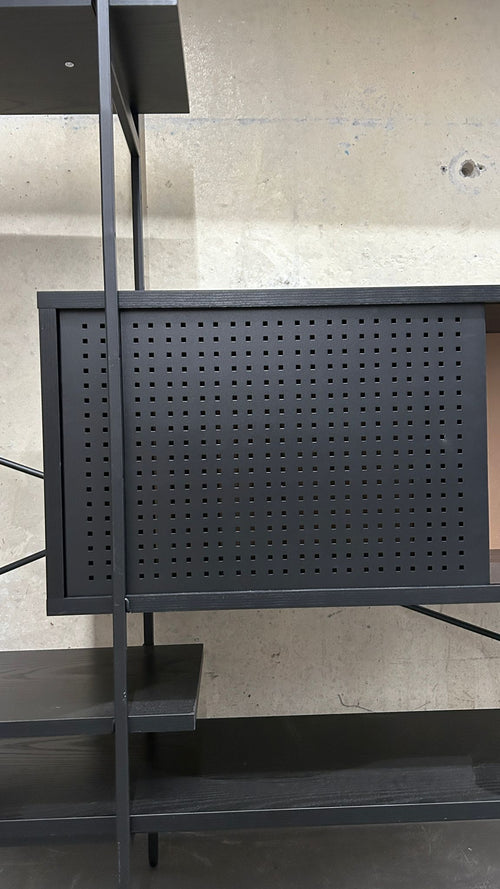 Rebellenclub Boekenkast Wandkast - Zwart