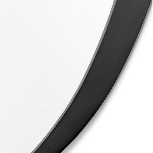 Spinder Design Spiegel IDRO ø80 - Zwart