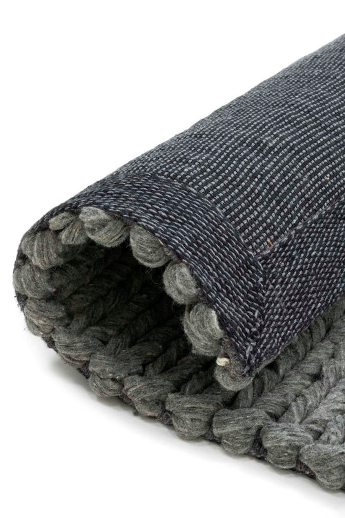 Rebellenclub Vloerkleed Kabel - Antraciet Grijs 200x300 cm - vtwonen shop