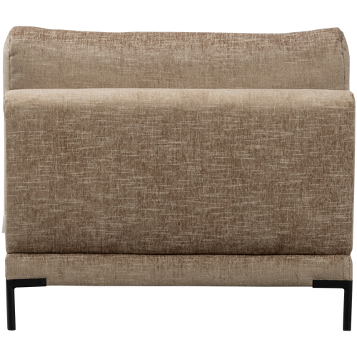 vtwonen loveseat bank element Couple - Polyester - Mud Melange - 89x100x100 - vtwonen shop