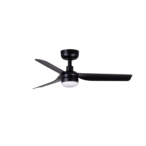Faro Mini Mini Punt 90cm LED plafondventilator matzwart CCT