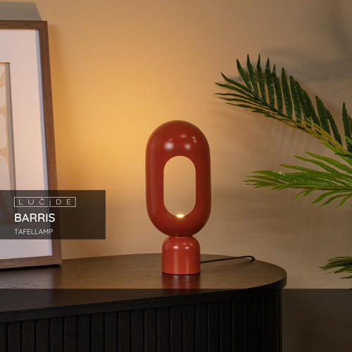 Lucide tafellamp BARRIS - 1xE27 - Terracotta - vtwonen shop