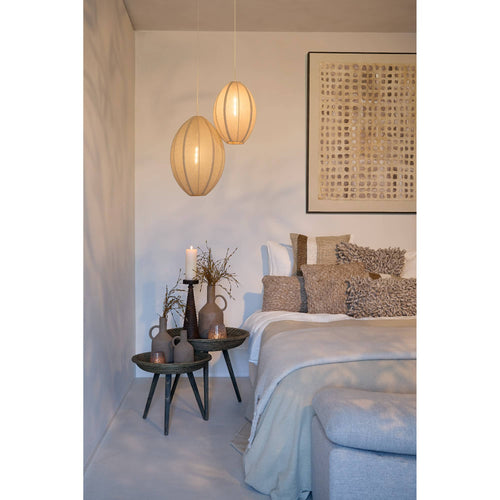 Light & Living hanglamp Milatos - bruin - Ø38cm - vtwonen shop