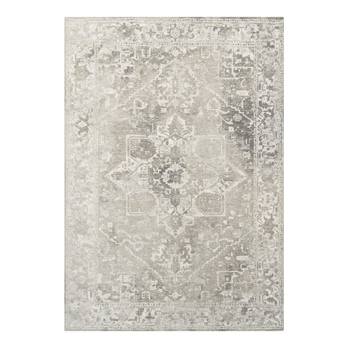 Louis De Poortere vloerkleed Suede - grijs - 280x390cm