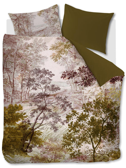 Beddinghouse dekbedovertrek Odile - 240x200/220 cm - groen - vtwonen shop