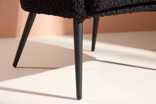 Rebellenclub Fauteuil Minerva - Zwart - vtwonen shop