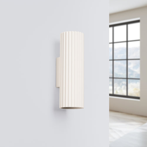 Sollux Lighting Wandlamp KARBON 20 beige - 6,5x8,5x20cm