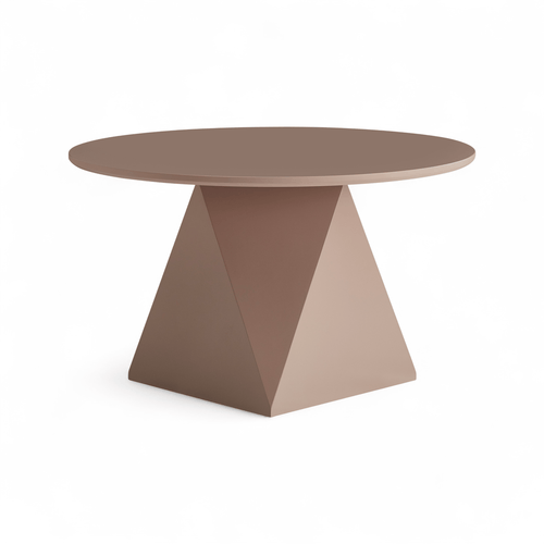 Furnhouse ronde salontafel Aura - Mokkamousse - Ø 80 cm