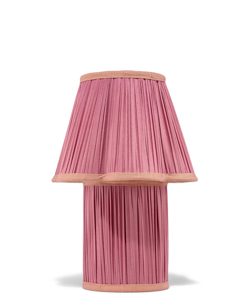 Doing Goods Myra Lamp Fuchsia - Klein 14 x 30 x 36 cm - Zijde/ Viscose