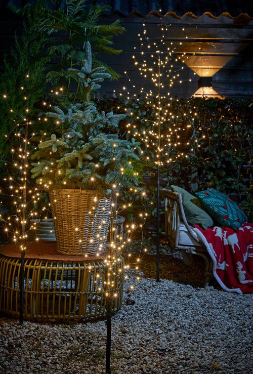 Luca Lighting Boom met Warm Witte LED Verlichting - H200 x Ø18 cm - Zwart - vtwonen shop