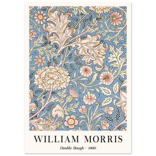 Artfulprints  William Morris - Double bough 1890   poster A4 21x29.7 cm - vtwonen shop