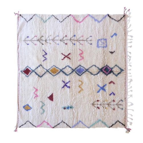 AFK Living vloerkleed Berber - handgemaakt - Wol - 245 x 275 cm