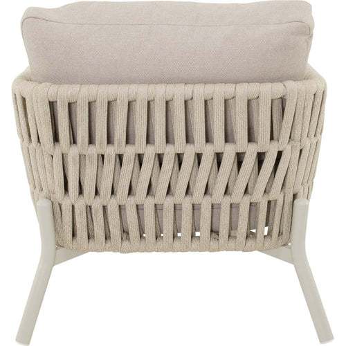 Lesli Living bistrostoel Burgos - beige - 80x84x66,5cm - set van 2