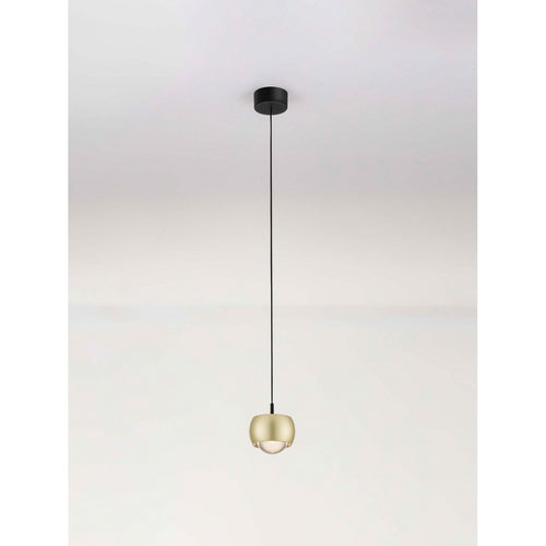 Nova Luce CONGA Slanke hanglamp met gouden LED-verlichting, 13W, 922lm, 3000K
