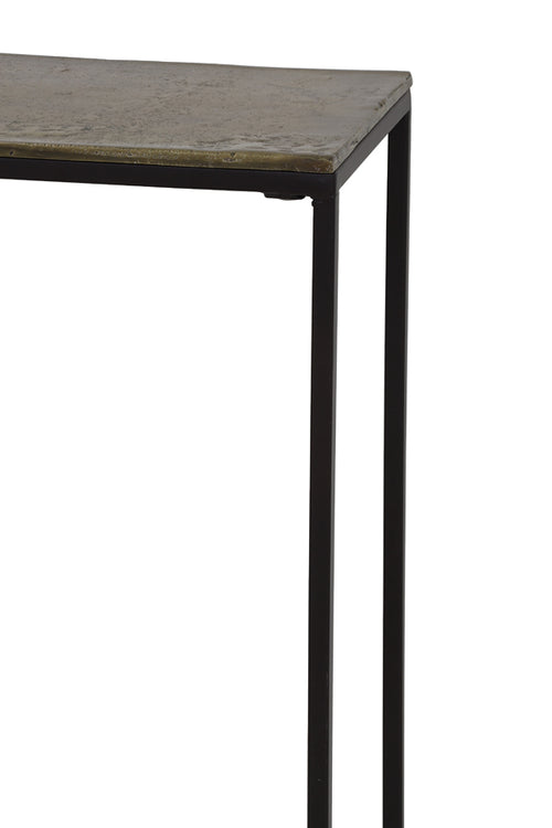 Light & Living side HARTSVILLE - 119x25x80.5cm - brons - Set van 2 - vtwonen shop