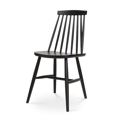 Fameg Filou Houten Spijlenstoel Zwart - vtwonen shop