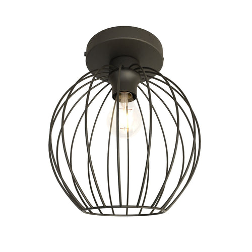 Emibig plafondlamp Nest - 1 lichts - 24  x 28   cm - zwart - vtwonen shop
