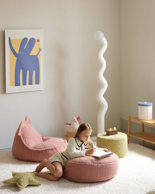 Wigiwama Beer Zitzak - Roze