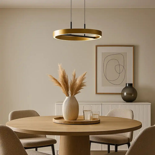 Freelight hanglamp Livello - 2 lichts - 40  x 150   cm - zwart goud - vtwonen shop