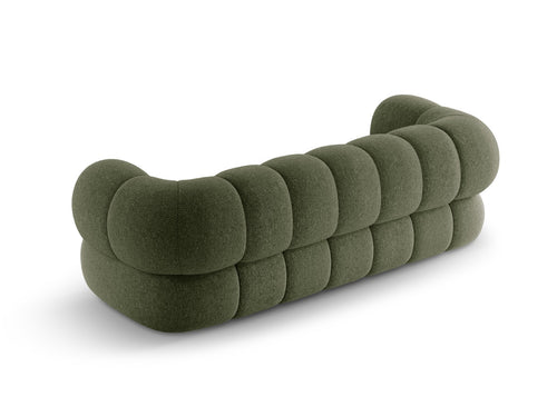 Cosmopolitan Design Bank Koge 3-zits, chenille groente - 95x210x70cm