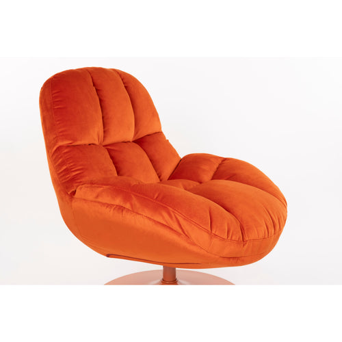 Housecraft Living Beefy Fauteuil Draaibaar Oranje