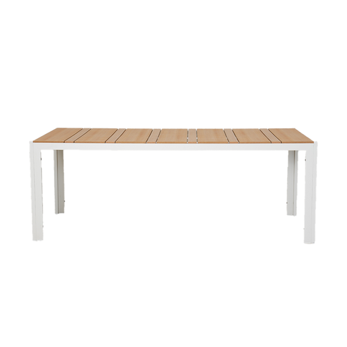 Lisomme Issey Aluminium Tuintafel Beige - 205 x 90 cm - vtwonen shop