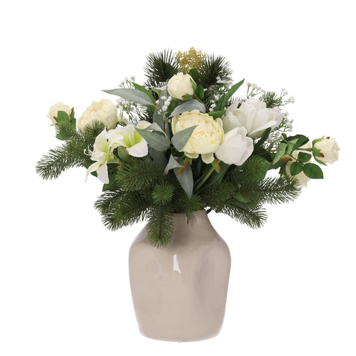 Maxifleur Winterboeket kunstbloemen Novi Hinterglemm 50cm