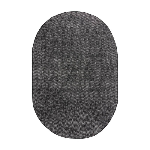 Eva Interior Buitenkleed Dahl Ovaal - Zwart - Dubbelzijdig - 240 x 340 cm - vtwonen shop