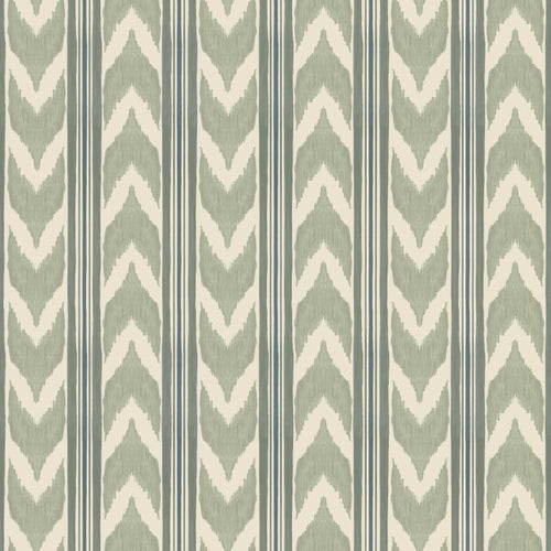 Catchii Behang Edgy Ikat groen