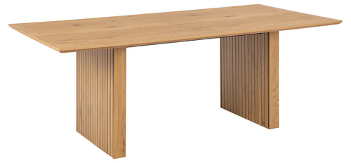 Rebellenclub Eetkamertafel Rubilo - 210 x 100 cm - Eiken - vtwonen shop