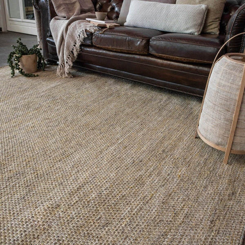 Interieur05 Vloerkleed Gerecycled Materiaal Ciro Geel/Naturel - 200 x 300 cm