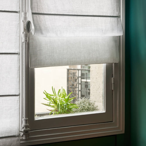 Madura Boot blind Carlina puur wit 70x180 cm