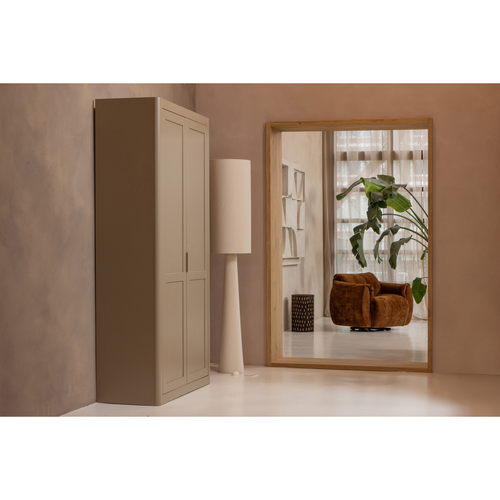 WOOOD kruk Perry - Hout - Donkerbruin - 49x30x30 - vtwonen shop