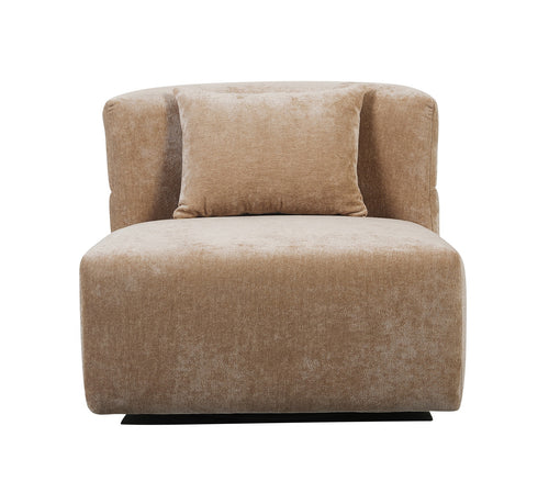 DÉJA Living Draaifauteuil Ethan - Taupe Stof - 88x95x75cm