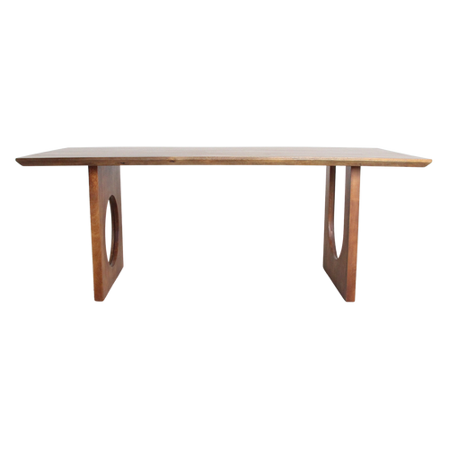 Bullnose Chamfered Mix mangohouten eettafel  - 180 cm