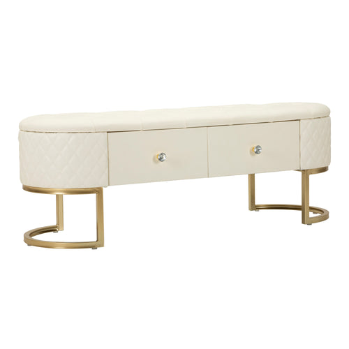 Mauro Ferretti bank - 120x40x43 cm - crème