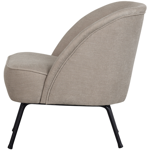 BePureHome fauteuil Vogue- Geweven stof - Zand - 69x57x70 - vtwonen shop