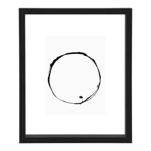 Urban Nature CulturePhoto frame Floating Aesthetic M, Black