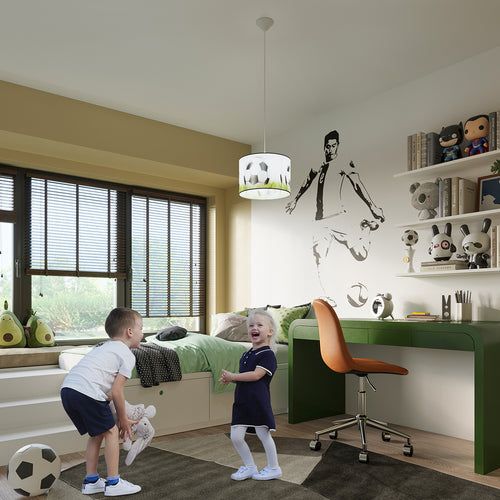 Sollux Lighting Hanglamp VOETBAL C 30 - 30x30x82cm