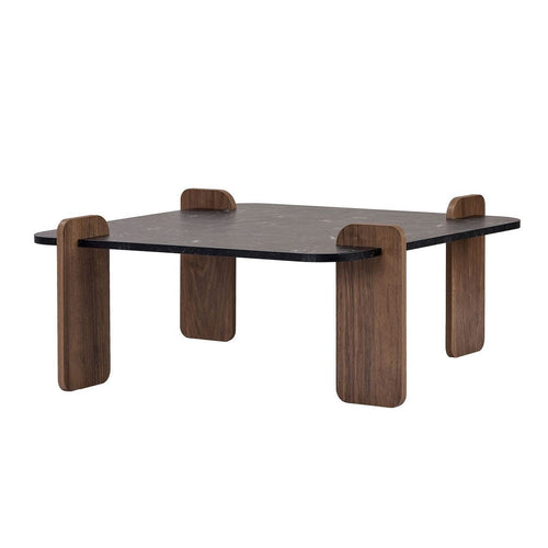 Calicosy - Vierkante ORME - Donker hout 90x90x35 cm