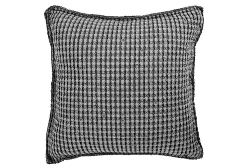 vtwonen decoratiekussen Carve - 45x45 cm - grijs - vtwonen shop