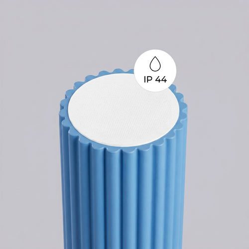 Sollux Lighting Plafondlamp HALO lichtblauw IP44 - 12x12x21cm