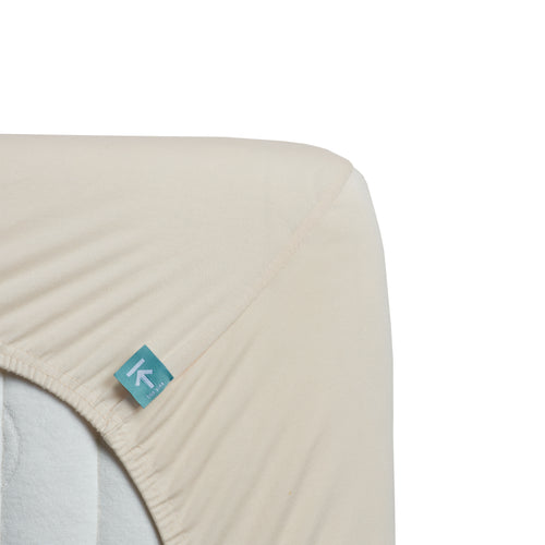 Beddinghouse - Jersey - 95% katoen - 5% lycra - Split-topper - Hoeslaken - 200x220 cm - Naturel