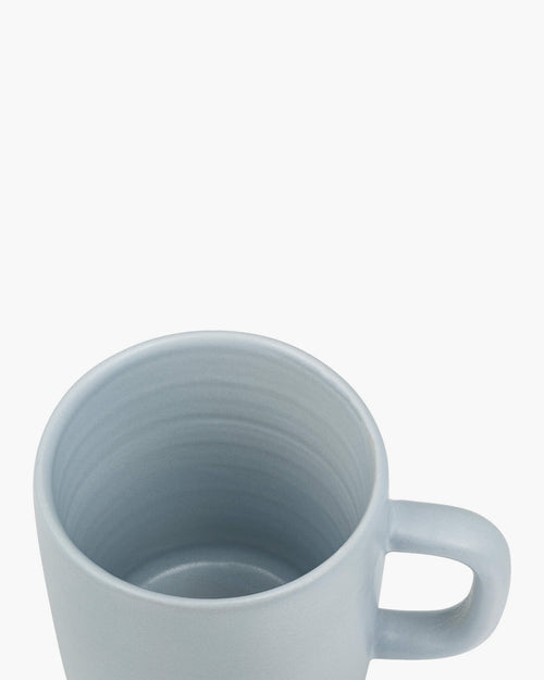 noo.ma Kubi Mug 140 ml - handgemaakte stoneware mok, babyblauw
