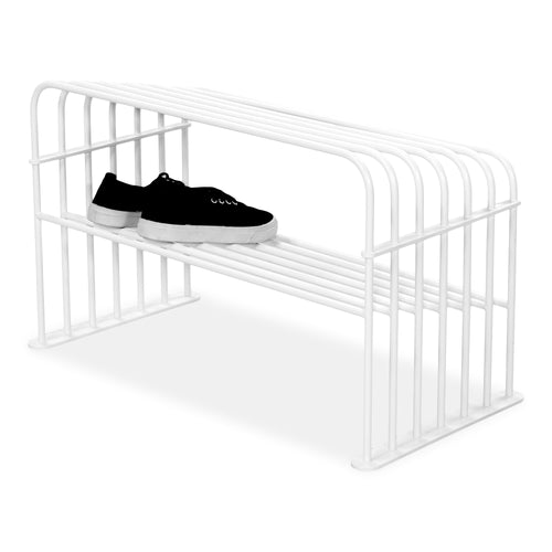 Spinder Design schoenenrek Grid 70 - Wit - 7 paar schoenen - vtwonen shop